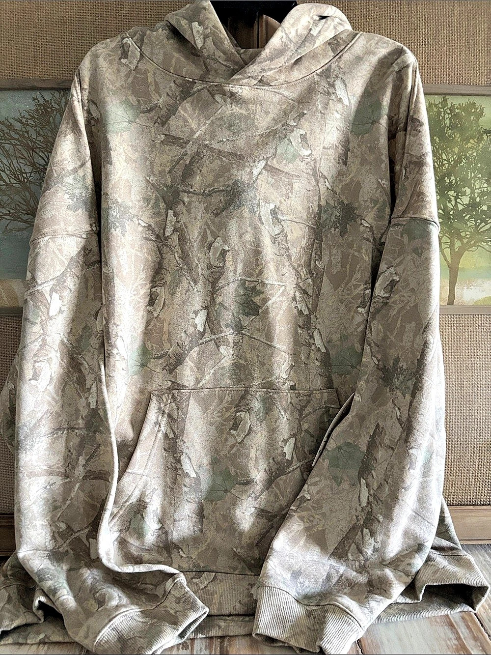 Mossy Oak Camo Hoodie NWT in Green & Brown size xl22
